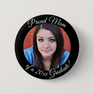 Personalized Class of 20xx Graduation Photo Button