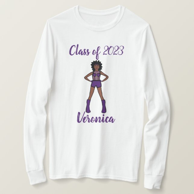 Personalized Class of Majorette Shirt Orchard (Design Front)
