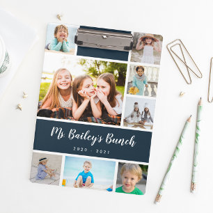 Personalized Class Photo Collage Teacher Clipboard