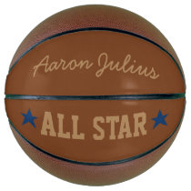 Personalized Classic All Star Basketball Gift Personalized Classic All Star Basketball Gift