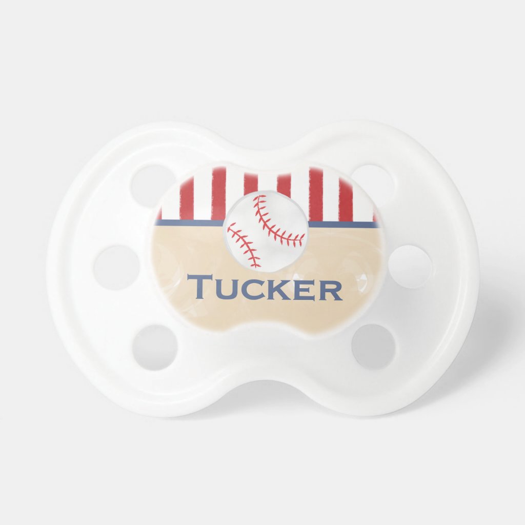 Personalized Classic Baseball Pacifier