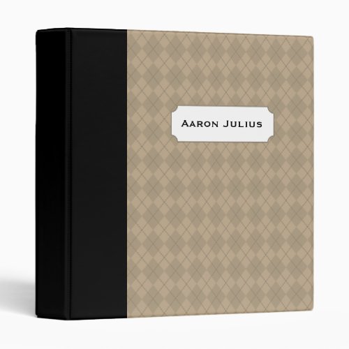 Personalized Classic Binder