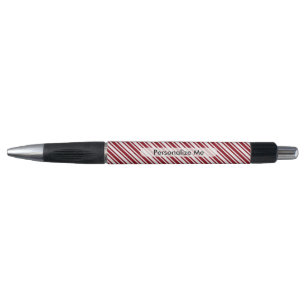 Personalized Classic Candy Cane Stripe Pen