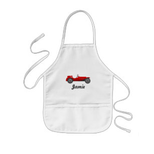 Personalized Classic Car Gifts Kids' Apron