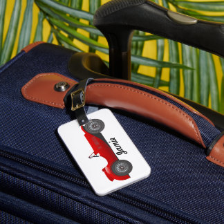 Personalized Classic Car Gifts Luggage Tag