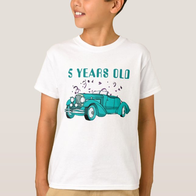Personalized Classic Car Gifts T-Shirt (Front)