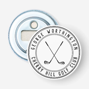 Personalized classic custom golf country club bottle opener