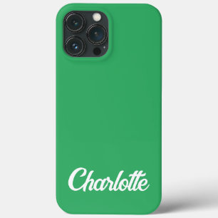 Personalized Classic Elegant Monogram iPhone 13 Pro Max Case