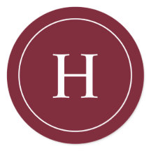 Personalized Classic Elegant Monogram