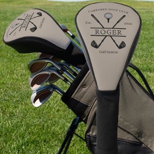 Personalized Classic Golf Club Golf Head Cover
