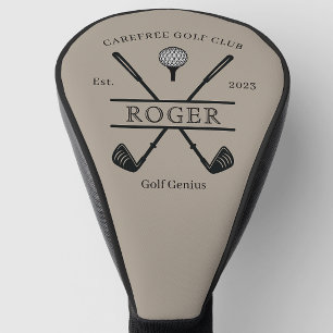 Personalized Classic Golf Club Head Cover