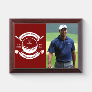 Personalized Classic Golf Club Name Golf Award Plaque