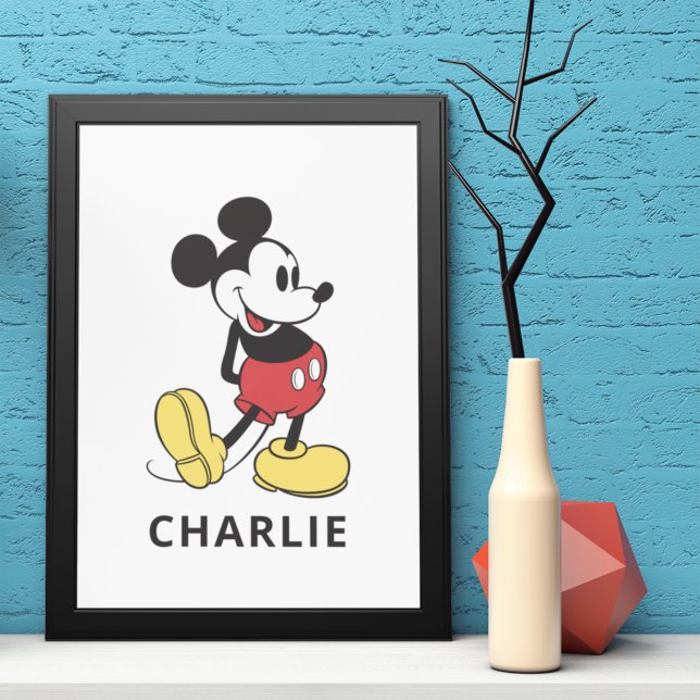 Personalized Classic Mickey Poster (Creator Uploaded)
