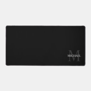 Personalized Classic Monogram and Name Desk Mat