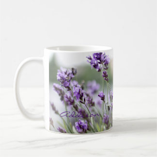 Personalized Classic Mug With Lavender
