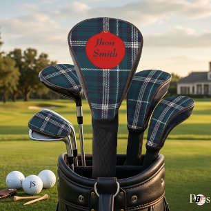 Personalized Classic Tartan Plaid Golf Head Cover