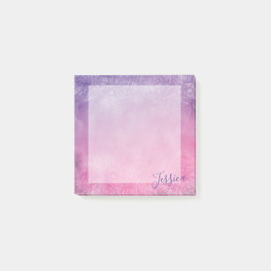 Personalized Classical Music Composers Pink Purple Post-it Notes