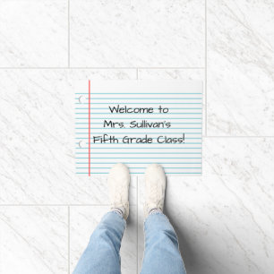 Personalized Classroom Doormat