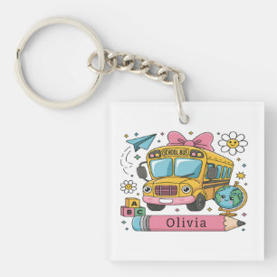 Personalized Classroom Gift for Back to School Keychain