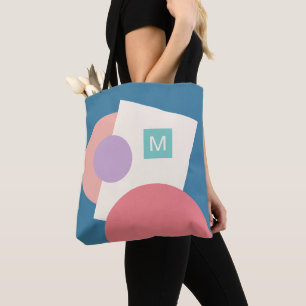 Personalized Classy Funky Midcentury Abstract Art Tote Bag