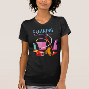 Personalized Cleaning Service T-Shirt