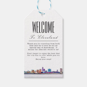 Wedding Welcome Tags Welcome Tags Printed Welcome Tags 