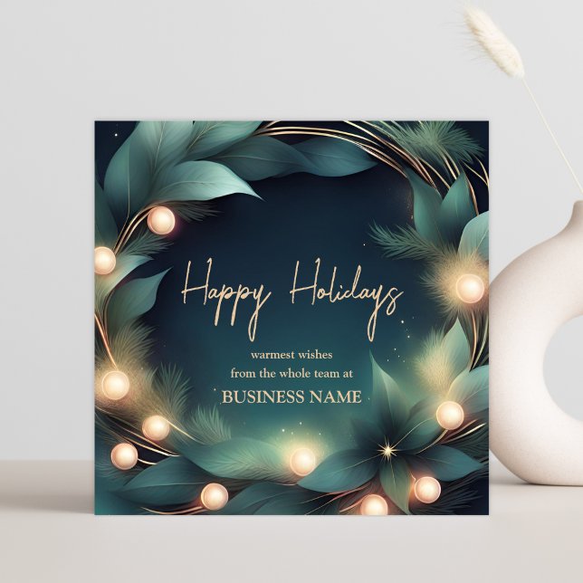 Personalized Client Business Holiday Card (Creator Uploaded)