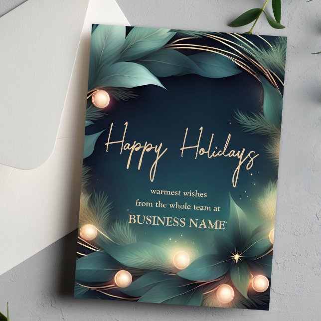 Personalized Client Corporate Holiday Card (Creator Uploaded)