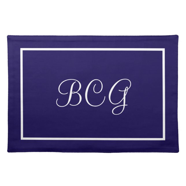 Personalized Cloth Placemat (Front)
