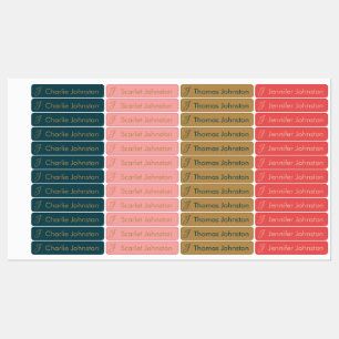 Personalized Clothing Labels