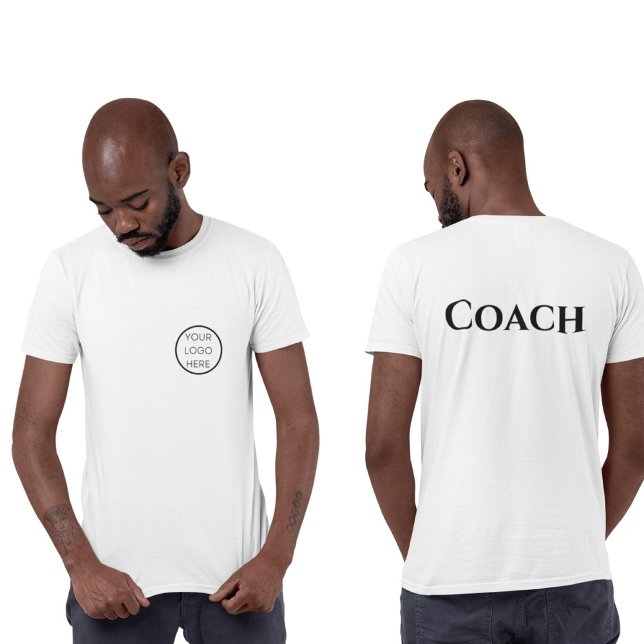Personalized Coach Clothing Your Custom Logo T-Shirt (Creator Uploaded)