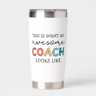  Personalized Coach Funny Awesome Coach Insulated Tumbler