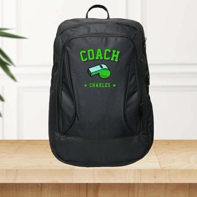 Personalized Coach Name Port Authority® Backpack (Creator Uploaded)