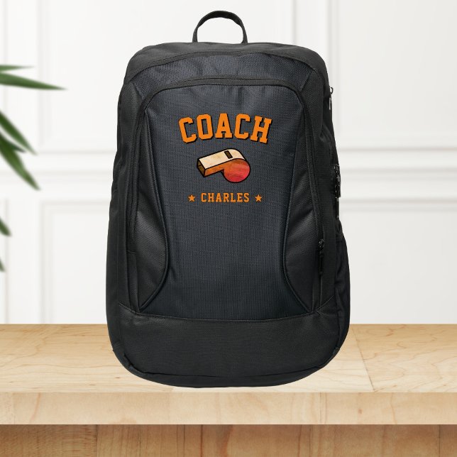 Personalized Coach Name Port Authority® Backpack (Creator Uploaded)