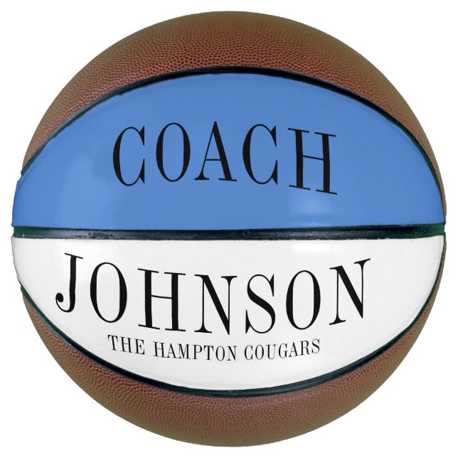 Personalized Coach Team Basketball (Front)
