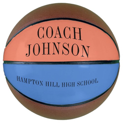 Personalized Coach Team High School Basketball