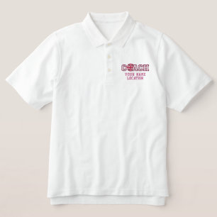 Personalized Coach Your Name Your Game Embroidered Polo Shirt
