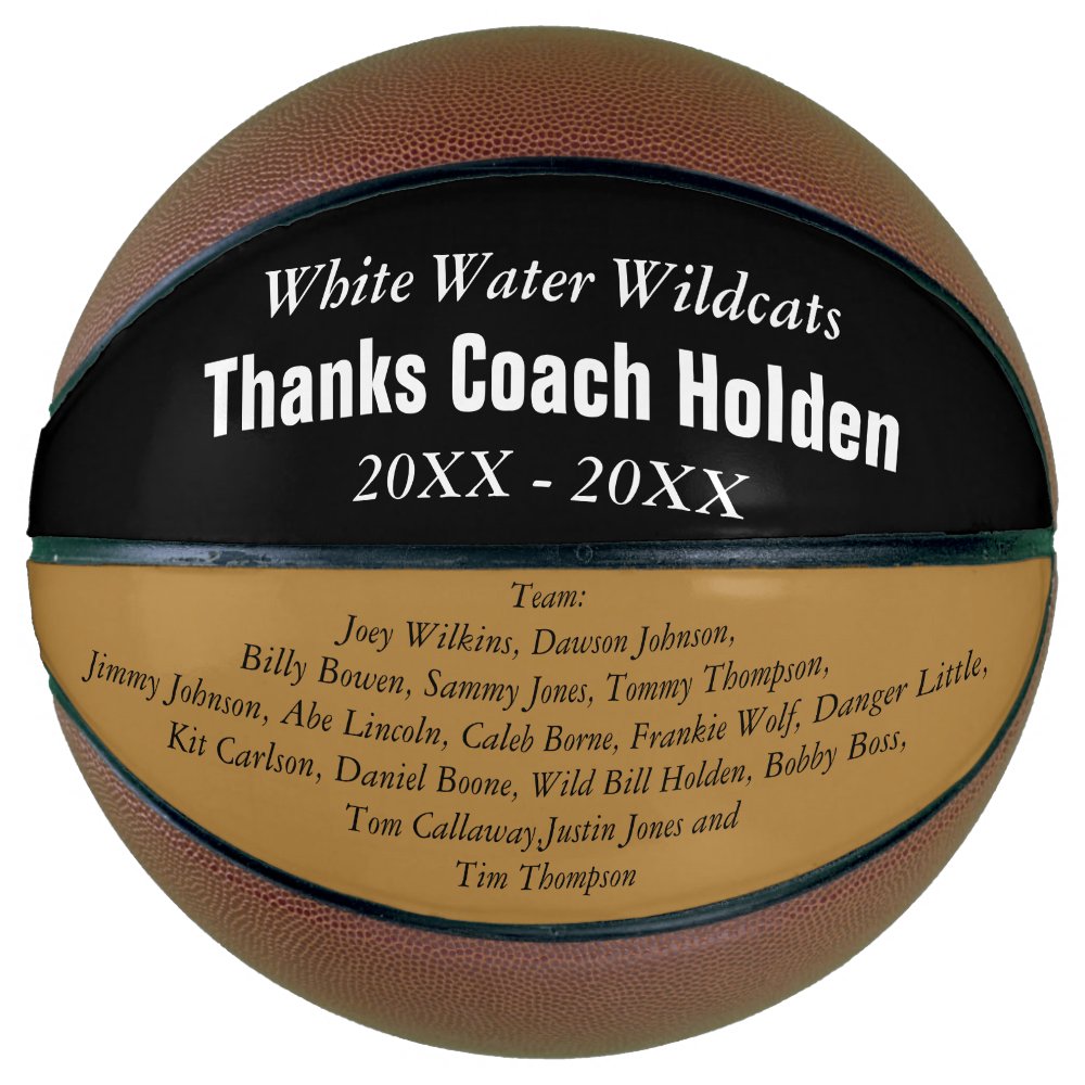 Discover Personalized Coaches Name Team Members Year Basketball , Size 5 inches