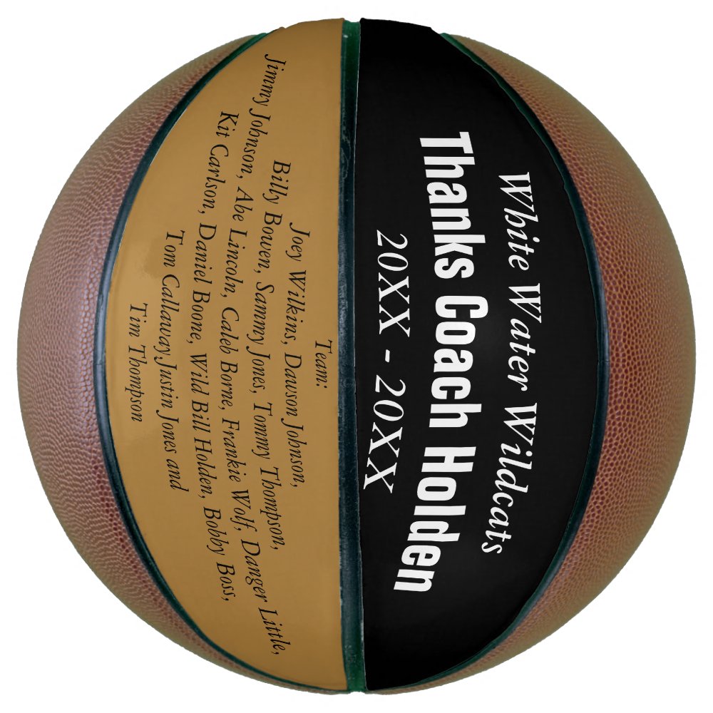 Disover Personalized Coaches Name Team Members Year Basketball