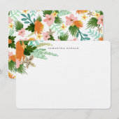 Personalized | Coastline Floral (Front/Back)