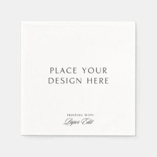 Personalized Cocktail Napkins Add Your Own Design
