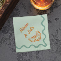 Personalized Cocktail Napkins, Home Bar Custom