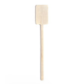 Personalized Cocktail Stirrer: 6" Inch Birch Wood (Back)