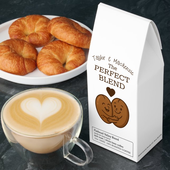 Personalized Coffee Bean Perfect Blend (Breakfast)