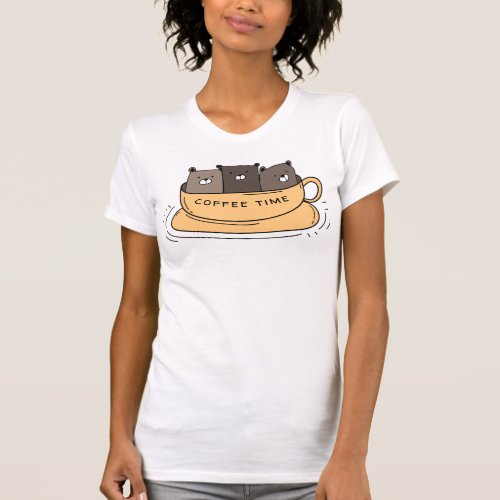 Personalized Coffee Bears T_Shirt