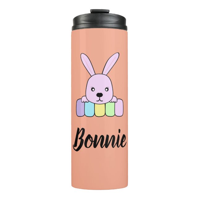 personalized, Coffee Cup, Bridesmaid Proposal gift Thermal Tumbler (Front)