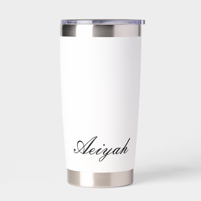 Personalized Coffee cup Travel coffee mug Insulate Insulated Tumbler (Left)