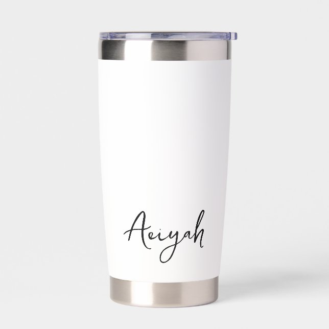 Personalized Coffee cup Travel coffee mug Insulate Insulated Tumbler (Left)