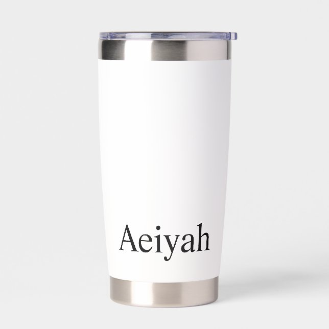 Personalized Coffee cup Travel coffee mug Insulate Insulated Tumbler (Left)