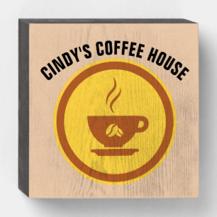 PERSONALIZED COFFEE KITCHEN SIGN